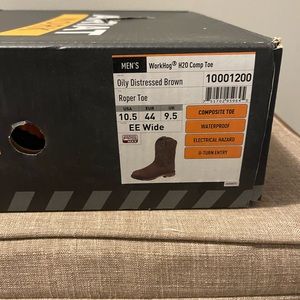 Ariat work hog H20 comp toe 10.5